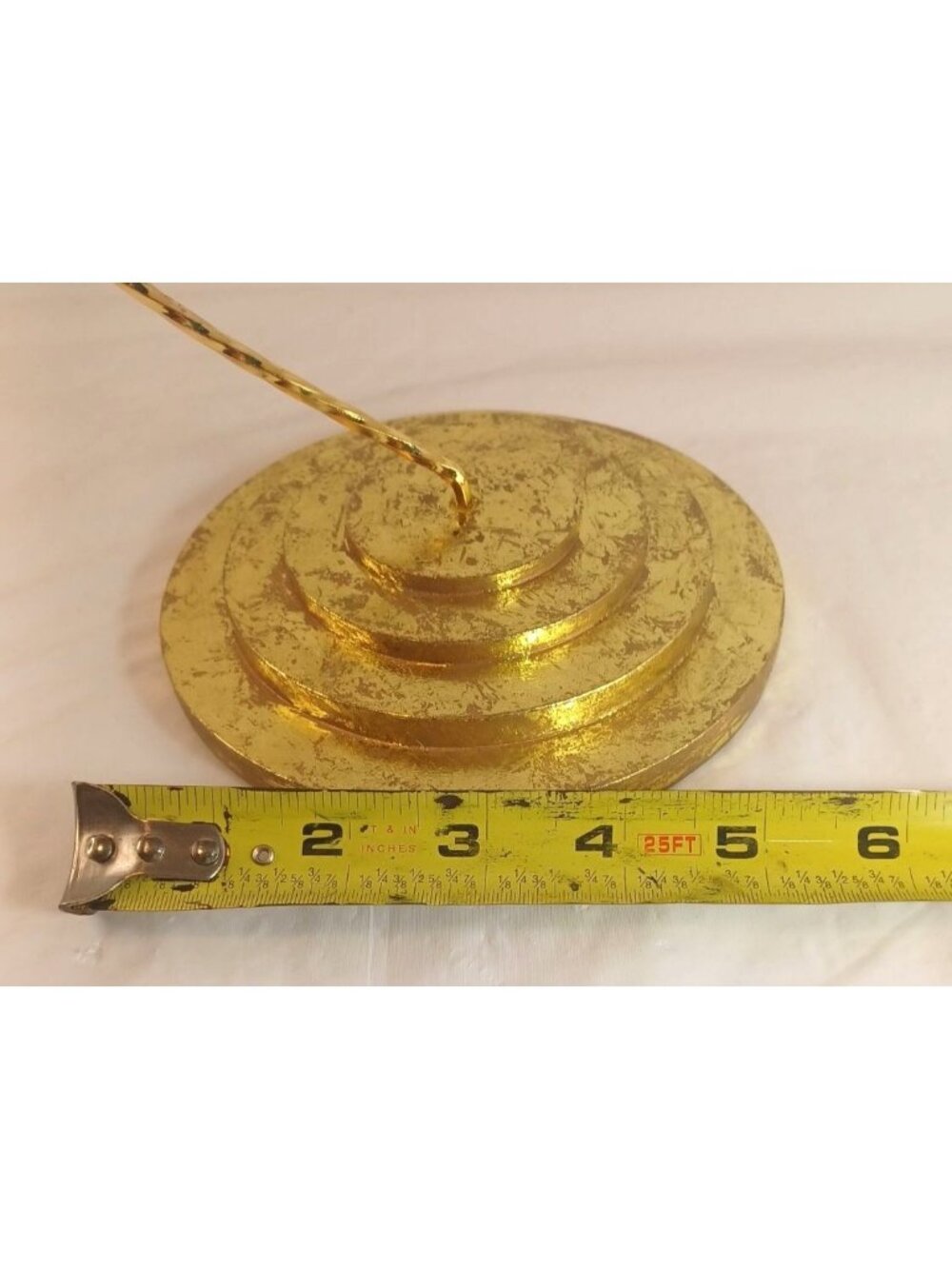 Christopher Radko Christmas Ornament Stand Deco Starlight Gold Display Hanger - Picture 11 of 13